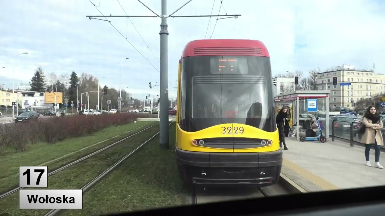 Tramwaje Warszawa 2023 Linia 17