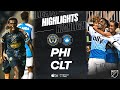 Philadelphia Union Charlotte Goals And Highlights