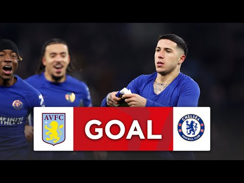 GOALLLLL! | Enzo | Aston Villa 0-3 Chelsea | Fourth Round Replay | Emirates FA Cup 2023-24
