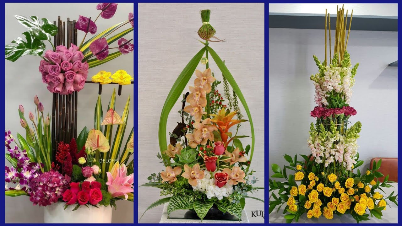 top stylish and new flowers decoration ideas YouTube