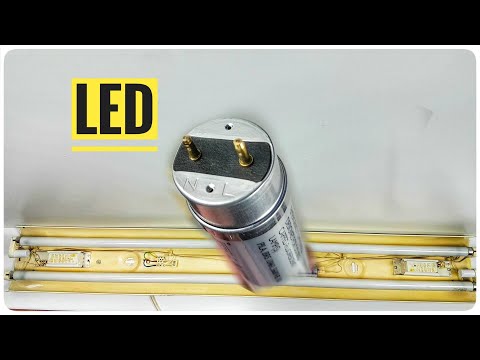 Wideo: Jak wymienić świetlówki na LED?