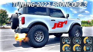 How To Tune The 2022 Bronco Ecoboost😮| Bronco Build Ep.3