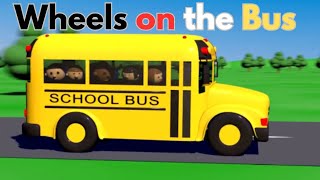 Wheels on the Bus | Kids Nursery Rhymes Songs | Cartoonic94