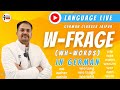 Question making in german  wh words  w fragen  learn german grammar in hindi  german in jaipur