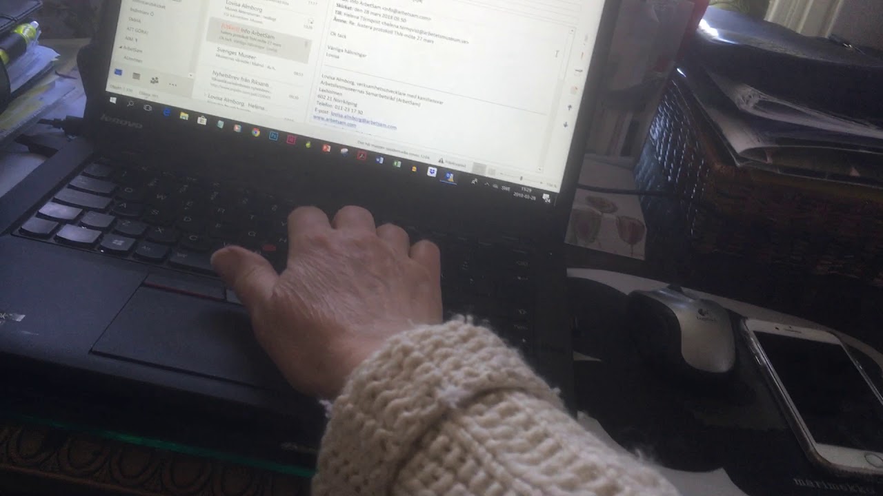 Computer work at home - YouTube