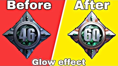 How TO Ad GLOW in Your COLLECTION Level in bgmi /PUBG Mobile 📱