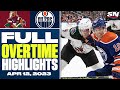 Arizona Coyotes at Edmonton Oilers | FULL Overtime Highlights - April 12, 2024