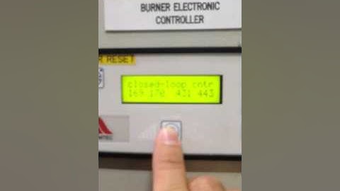 OILON burner retrofit using LAMTEC CO Control system to Optimize combustion and Save Energy