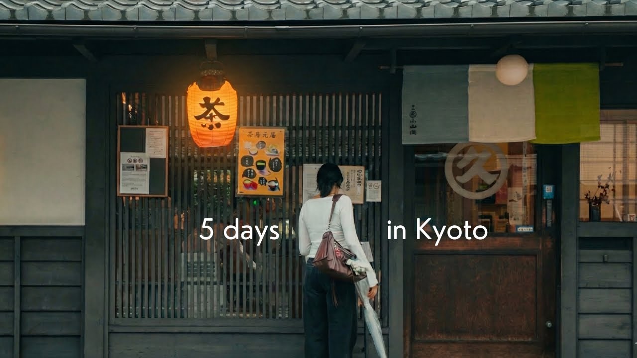 5 Days in Kyoto:Hidden Temples, Fushimi Inari, Teahouses, Philosopher’s Path & Ninenzaka Silent vlog
