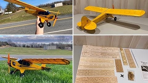 Willy Nillies J3 Piper Cub Picture Build Video