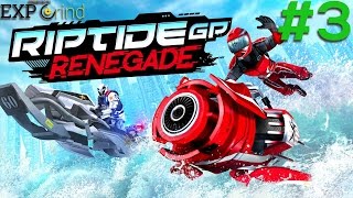 Riptide GP Renegade - Gameplay - Part 3 - Slalom Downtown Rush - Race Alpha Station - XBOX ONE