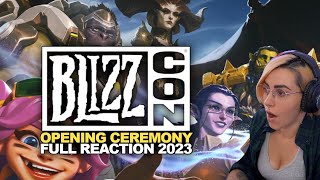 BlizzCon 2023 REACTION Opening Ceremony FULL
