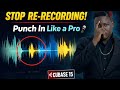 How to Punch In & Punch Out Vocals in Cubase 15 (Fix Mistakes Without Re-Recording!)