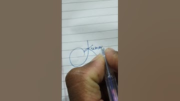 Kunal Name Signature #handwriting #signature #sign #shorts #shortvideo
