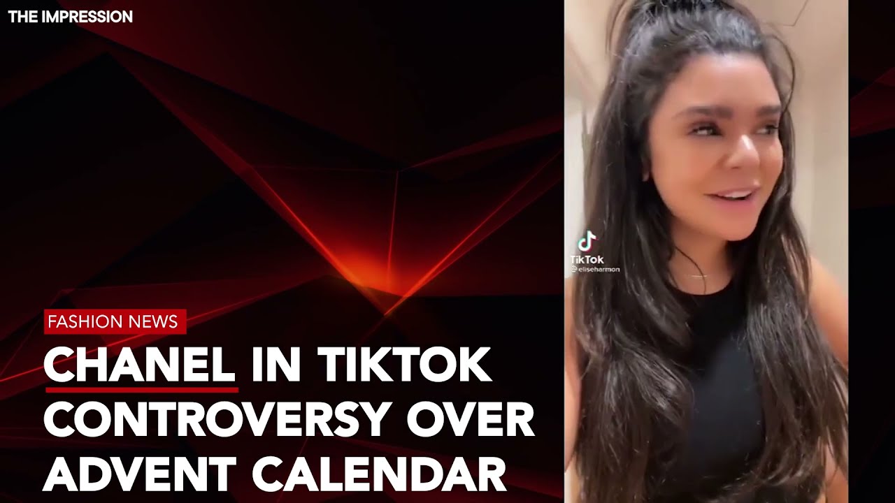 Chanel accused of blocking TikTok user for criticising advent calendar -  Global Cosmetics News