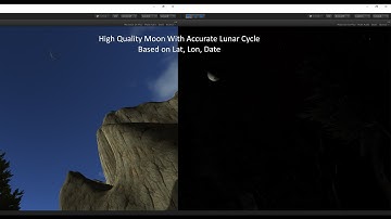 Unity Realistic Moon With Weather Maker