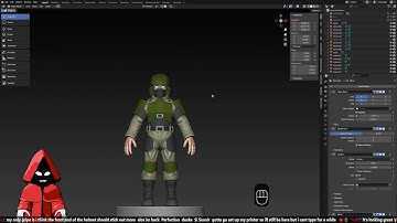 Blender Sculpting for 3D Printing - Halo Style Infantry - Part 1