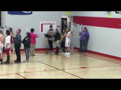 saxophone-choir-plays-national-anthem