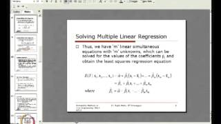 Mod-01 Lec-40 Regression Analyses and Correlation (Contd.)