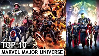 Top 10 Most Important Universes In Marvel Multiverse | In Hindi | BNN Review