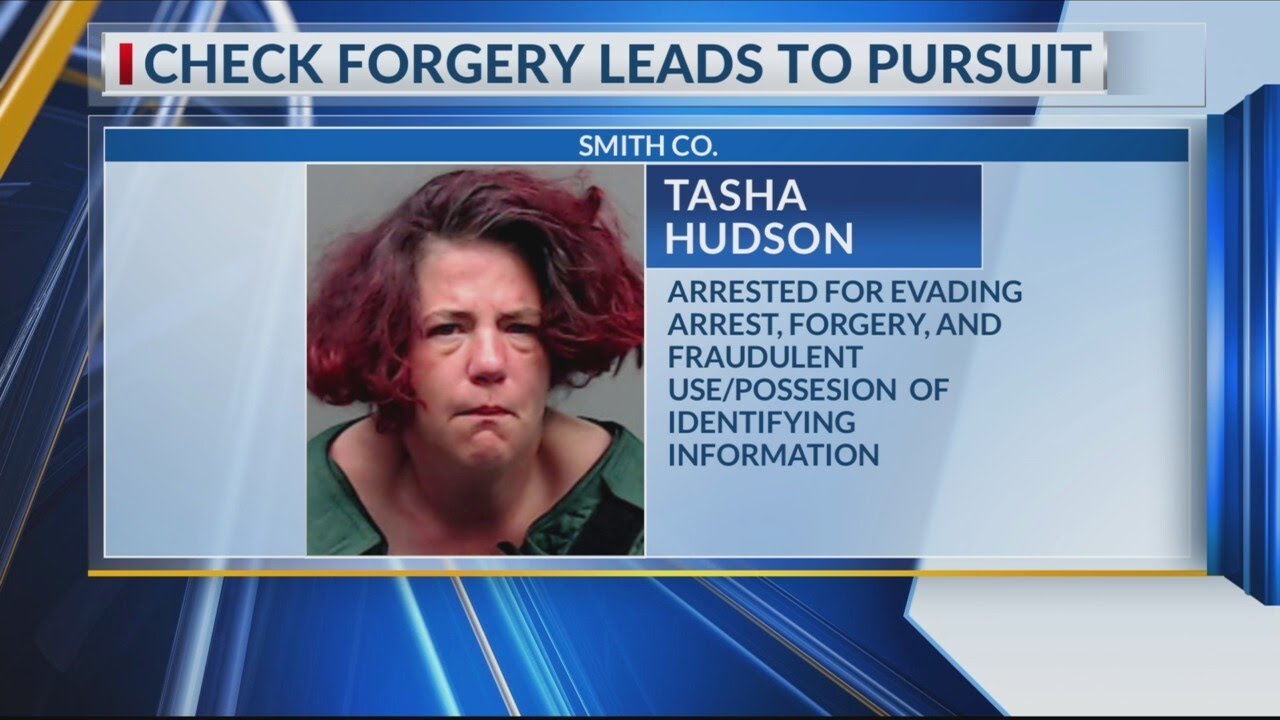 Woman arrested after allegedly trying to cash forged check in ...