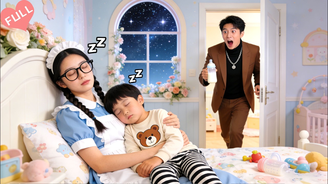 CEO's son fired 99 nannies; only one humble maid calmed him down & put him to sleep!CEO married her!