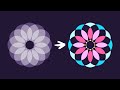 The new "Flatten" path operation in Inkscape is a time saver