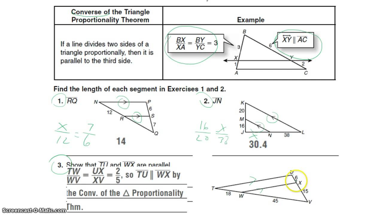 Applying Properties Of Similar Triangles YouTube Applying Properties Of Similar Triangles YouTube