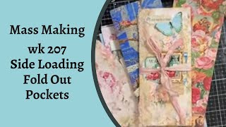 Mass making - 207 - Side Loading Fold Out Pockets
