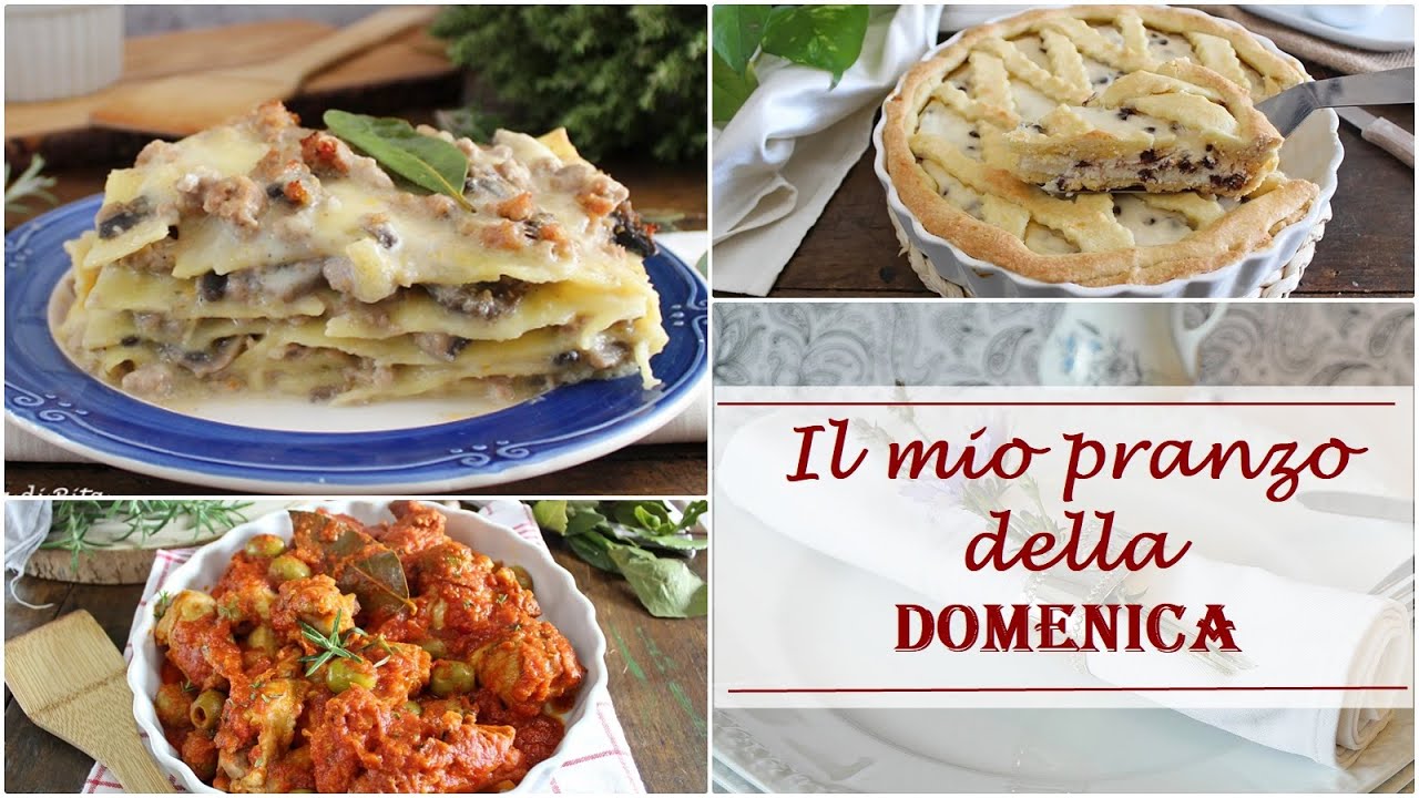 IL MIO PRANZO DELLA DOMENICA #285  (Nov 25)