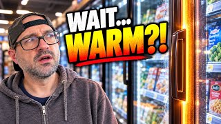 Why Are Grocery Store Freezer Doors Warm?