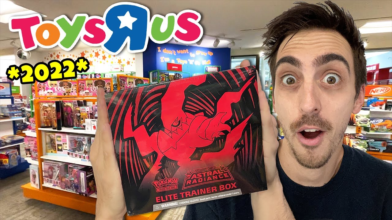 I Found Pokémon Cards At TOYS ‘R’ US (2022 US) YouTube