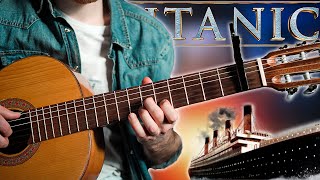 My Heart Will Go On - Титаник (фингерстайл гитарный кавер) Табы/Ноты