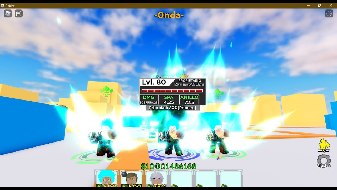 DEKU 6 STAR LVL 80 SHOWCASE (ALL STAR TOWER DEFENSE)