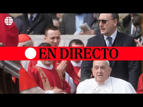 🔴 DIRECTO | El Papa sorprende apareciendo en la misa del Domingo de Ramos