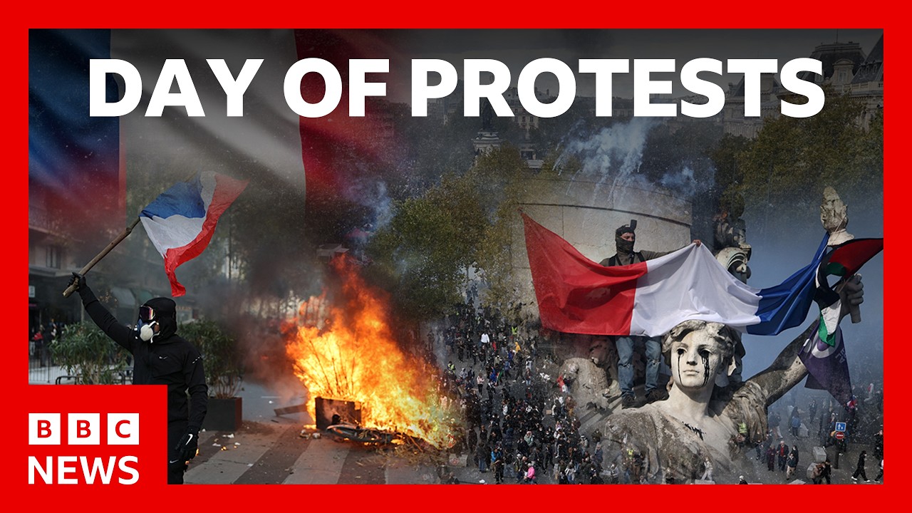 Hundreds Arrested Across France During Day of Major Protests