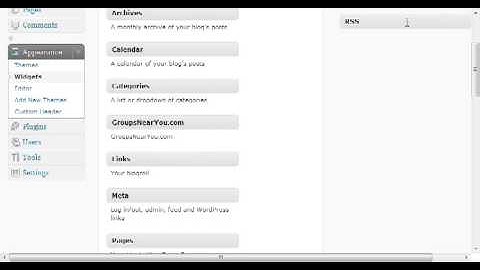 Adding RSS to your Wordpress blog