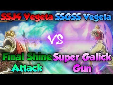 Vegeta skill recolors (Galick Gun/Final Flash/Final Shine ect