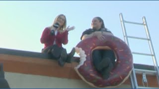 Special Olympics Iowa hosts 'Cop on a Rooftop' across Dunkin' Donuts locations