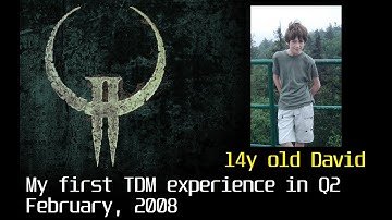 QUAKE 2: One of my first TDM matches on public server.