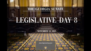 Special Session - Georgia Senate 2021 - Day 8