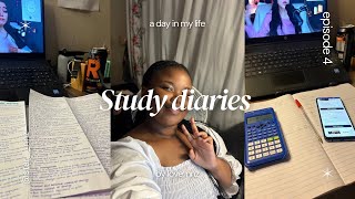 STUDY DIARIES ✨📚|| all nighter edition, tired, 6 hour cross night