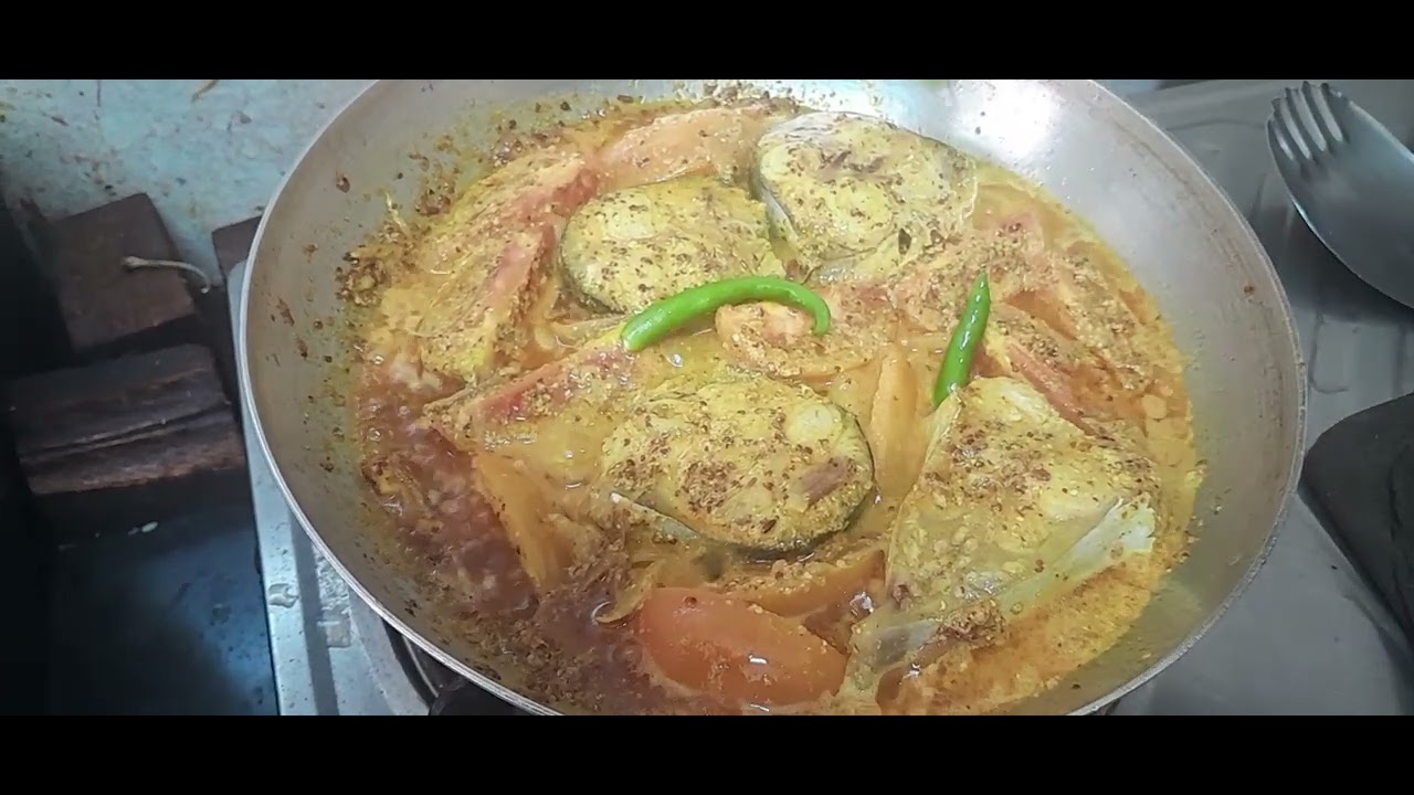 সরষে পাঙ্গাস সাথে টমেটো || Mustard Pangas with Tomatoes