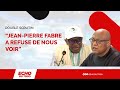 Mission cen sad  jean pierre fabre a refus de nous voir  echo du togo 