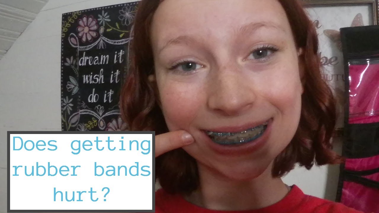 do braces elastics make your mouth sore when you first get them
