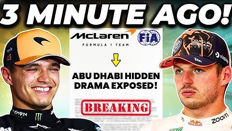 HUGE DRAMA at Red Bull & McLaren after FIA’s SHOCKING Penalty Decision CHANGES EVERYTHING!