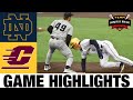 Notre dame vs central michigan highlights  ncaa baseball highlights  2024 college baseball