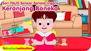 Belajar Bahasa Inggris - Keranjang Boneka - Seri Paud Diva - Kastari Sentra Official