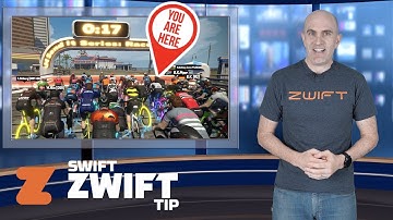 Swift Zwift Tip: How to Start in the Front Group of Zwift Events!