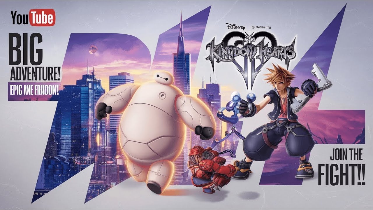 BIG HERO 6: Kingdom Hearts - Action Fantasy Game Movie (2024)  4of4